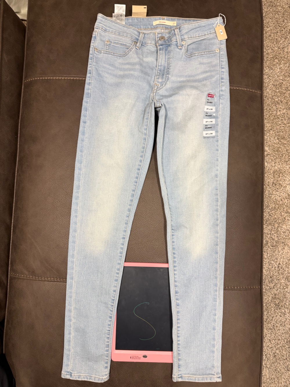 Levi's Light Blue Skinny Jeans for Women